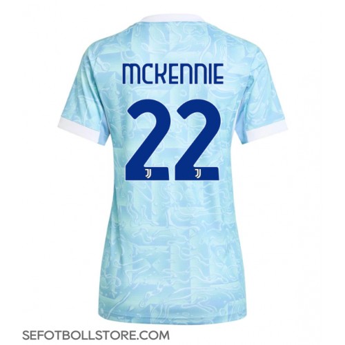 Juventus Weston McKennie #22 Replika Bortatröja Dam 2025-26 Kortärmad